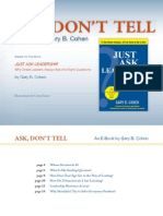 Download AskDontTellLeadership-HowToCreateAlignmentEngagementAccountabilitybyGaryCohenSN24622264 doc pdf