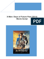 X-Men: Days of Future Past (2014) Movie Script