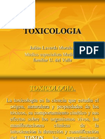 Toxicologia - Definiciones