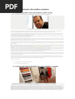 Exercicios de Aplicacao Politica Economica