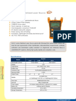 Entry-Level Stabilized Laser Source: Specifications