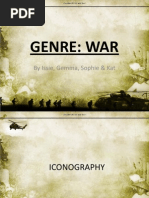 Download War Genre Code and Conventions by Asmediagang SN246239179 doc pdf