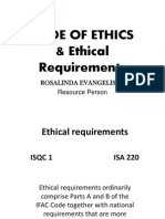 3 - 2014  CODE OF ETHICS & Ethical Requirements_no background.ppt