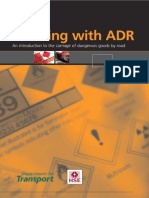 Working With ADR: An Introduction To The Carriage of Dangerous Goods by Road
