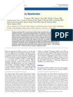 Pediatric Pulmonary Hypertension: y Z X JJ (# Z # Yy ZZ