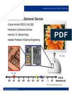 1 IntroductionElectronicDevices