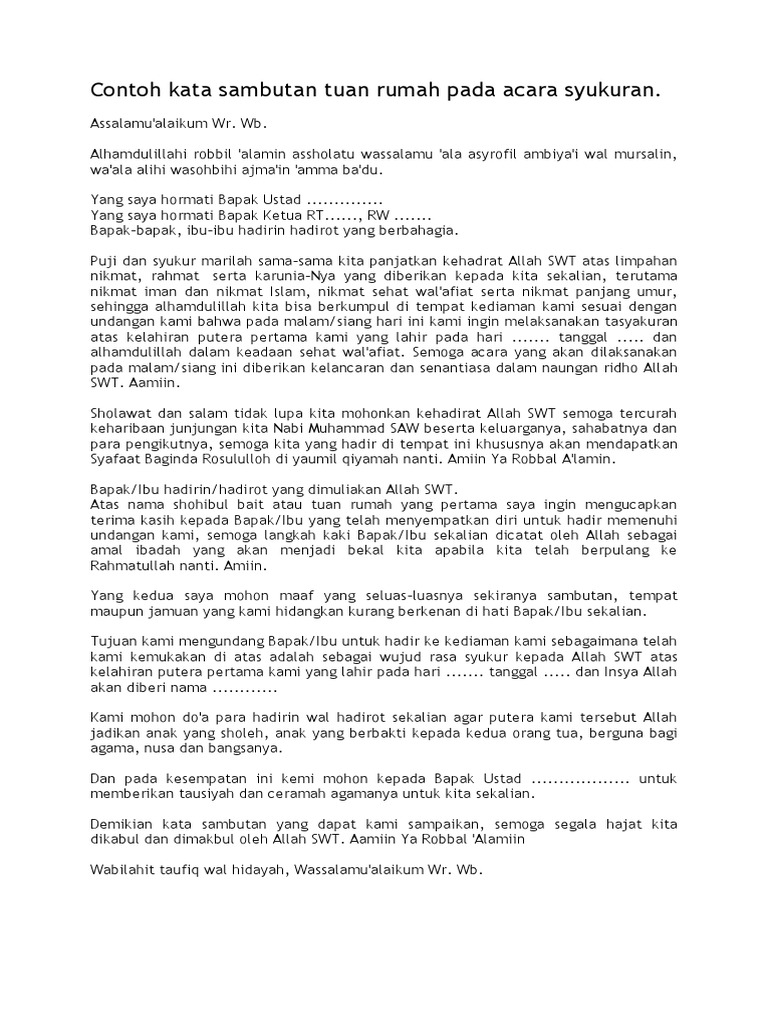 Teks Pembawa Acara Maulid Nabi Di Sekolah Berbagai Teks