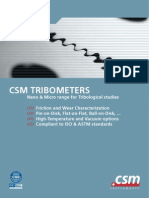 CSM Instruments Tribometro