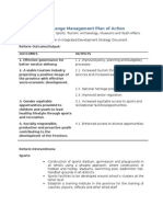 Departmental Change Management Plan of Actionha