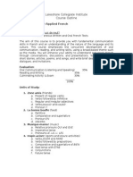 fsf1p Course Outline 2014