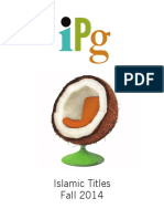 IPG Fall 2014 Islamic Titles