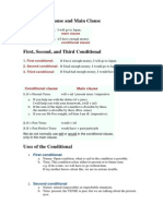 Conditional Clause and Main Clause