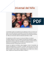 Día Universal Del Niño