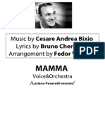 MAMMA - PDF Full Orchestra Score