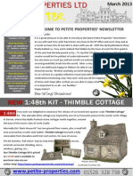 Petite Properties' Newsletter March 2013