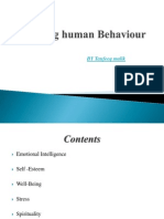 Shaping Human Behaviour