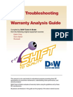  Clutch Troubleshooting and Warranty Analysis Guide - Unknown
