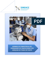 Anexo Res. 019-2014-CDAH-P - Perfil Operario de Confecciones Con Máquinas de Tejido de Punto PDF