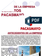 Analisis de La Empresa Cementos Pacasmayo