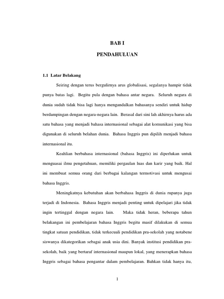 Makalah Bahasa Pembelajaran Inggris Sd Pdf