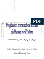 Pregiudizi Correnti Sui Diritti Dell'uomo Nell'islam