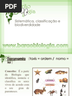 Sistematica Classificacao e Biodiversidade