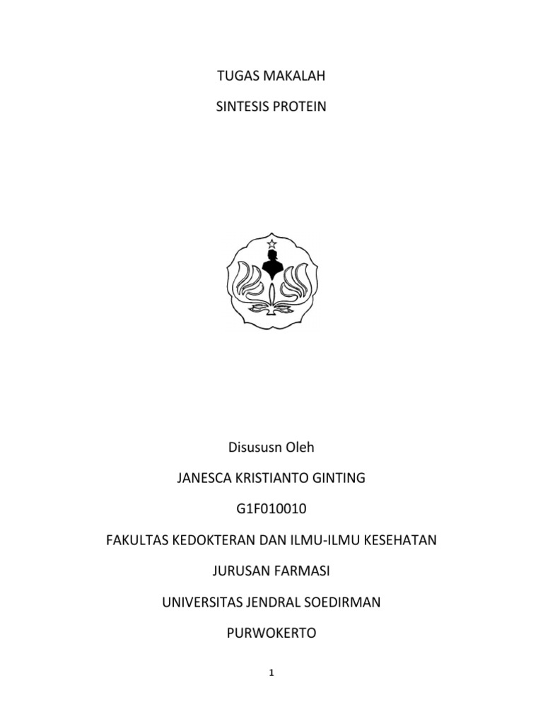 Proses Sintesis Protein dalam Sel | PDF