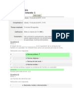 Autoevaluación UNIDAD UNO