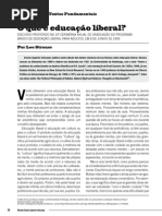 Leo Strauss - O que é educação liberal