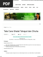 Download Tata Cara Shalat Tahajud Dan Dhuha _ Fatwa Tarjih Muhammadiyah by shrimp24 SN246304493 doc pdf