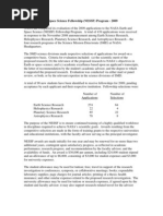 Download NASA Earth and Space Science Fellowship NESSF Program - 2009 by Sherman SN24630996 doc pdf