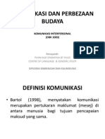 6 Komunikasi Dan Perbezaan Budaya