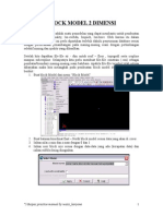 Block Model 2 Dimensi