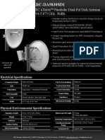 Arc X Parabolic Dual-Pol Dish Antenna 4.94-5.875 GHZ 30dbi: E Site