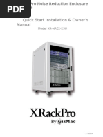 Download Server Rack Manual on 25U XRackPro2 Noise Reducing Enclosure Cabinet by Server Rack SN2463160 doc pdf