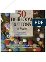 50 Heirloom Buttons To Make by Nancy Nehring