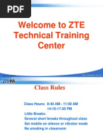 Welcome To ZTE Technical Training Center