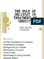 The Role of Orlistat in Treatment of Obesity