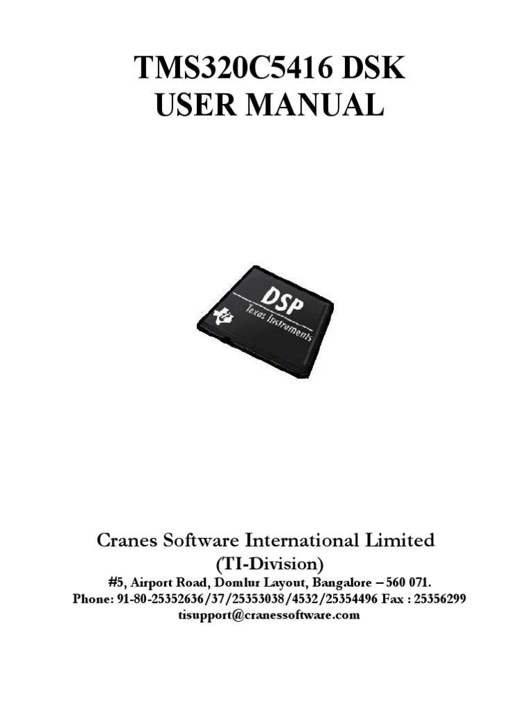 New User Manual5416 | PDF | Signal Processing | Digital Technology