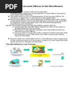 The Role of the Account Off in the Microfinance Loan Process