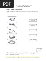 Download Soalan Dunia Muzik Tahun 3 KSSR by Sistem Guru Online SN246327439 doc pdf