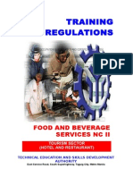 TR Food and Beverage Services NC II1