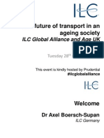 28Oct14 - ILC-UK - The Future of Transport in an Ageing Society