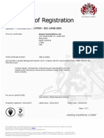 Anuva Innovations ISO13485 Certificate