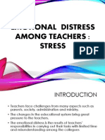 Emotional Distress Among Teachers