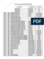 Download DAFTAR  JUDUL BUKU PERPUSTAKAAN Autosaveddocx by IdHilFeVer SN246341789 doc pdf