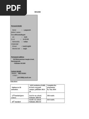 Resume Designer..