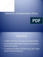 Industrys Compensation Policy
