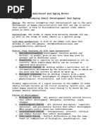 Download Psychology of Adulthood and Aging Notes by merck01 SN24634634 doc pdf