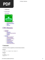 CSS Glossary - Codecademy